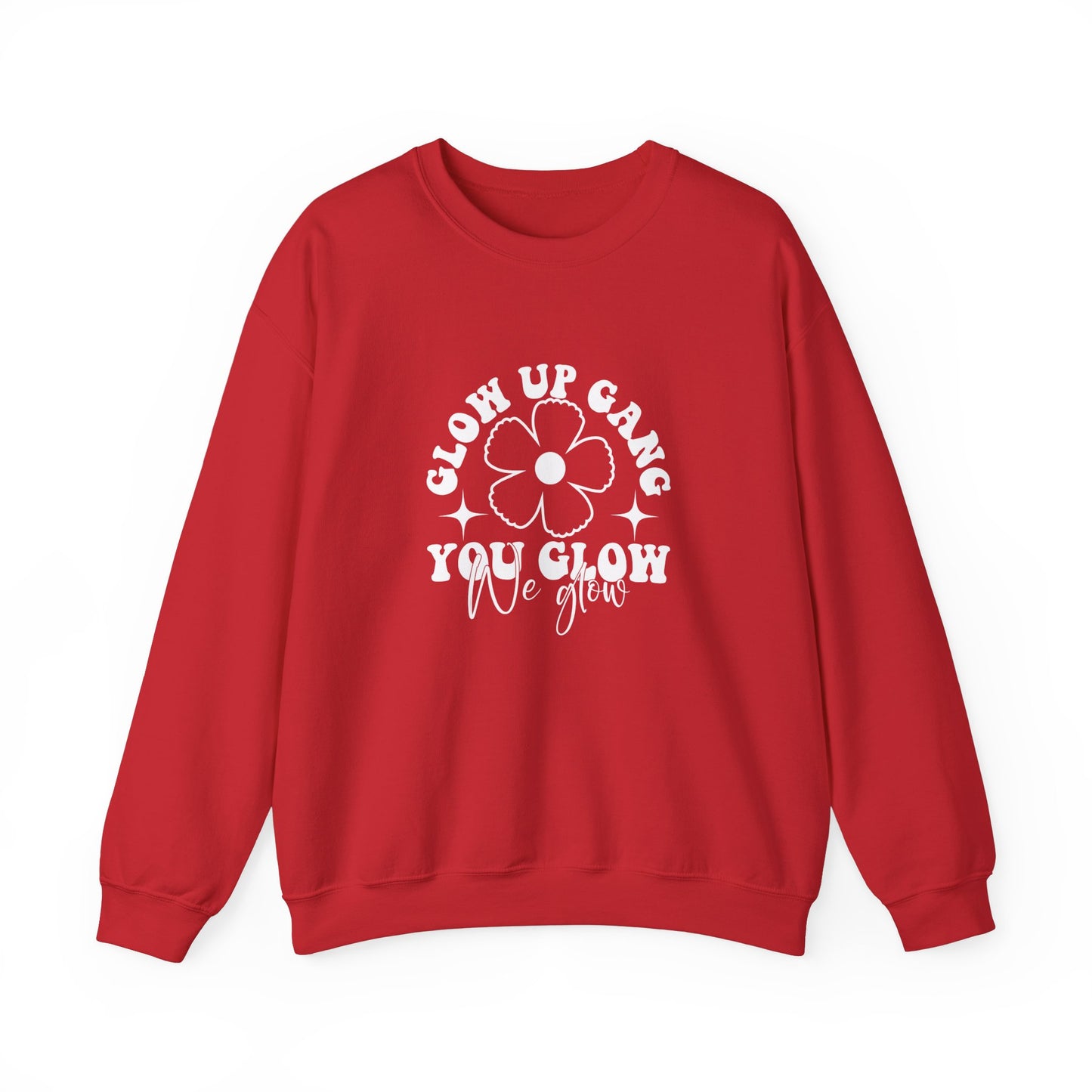 Glow Up Gang - Unisex Heavy Blend™ Crewneck Sweatshirt