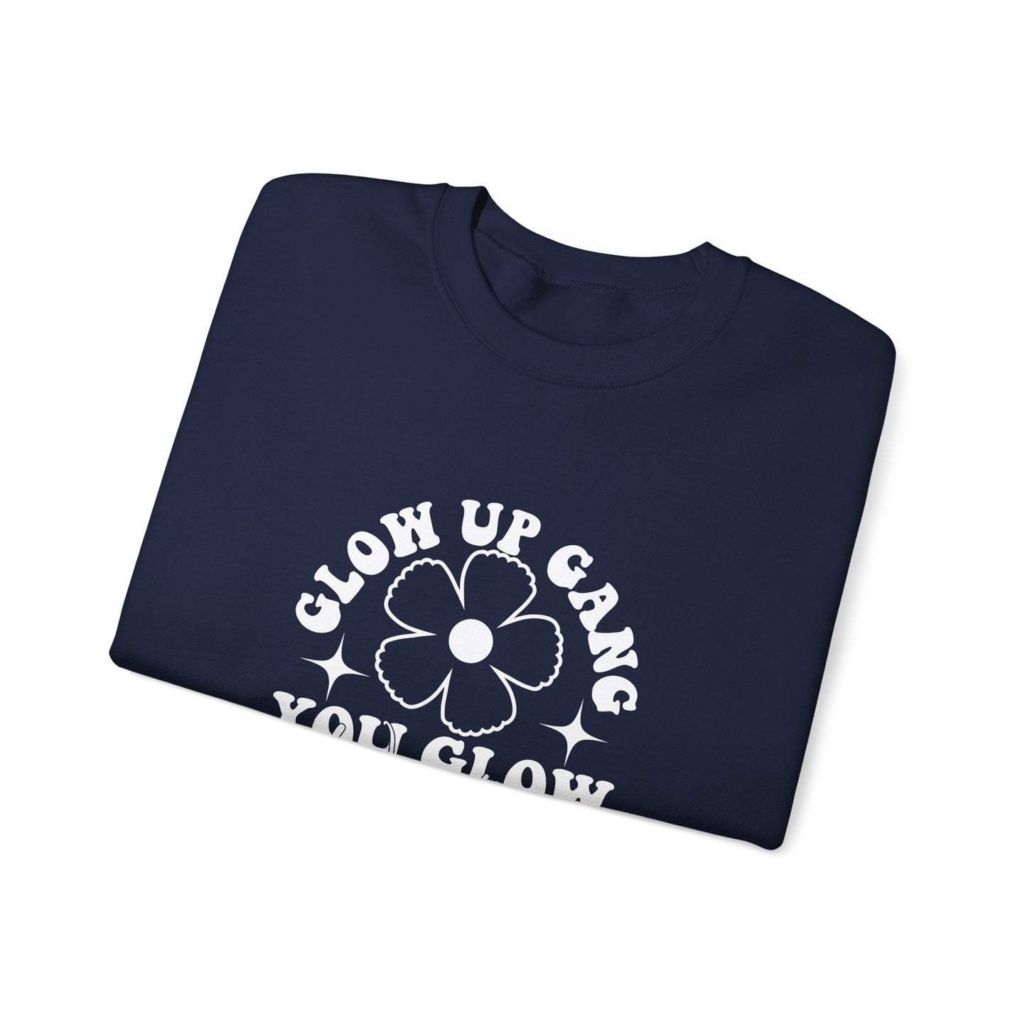 Glow Up Gang - Unisex Heavy Blend™ Crewneck Sweatshirt