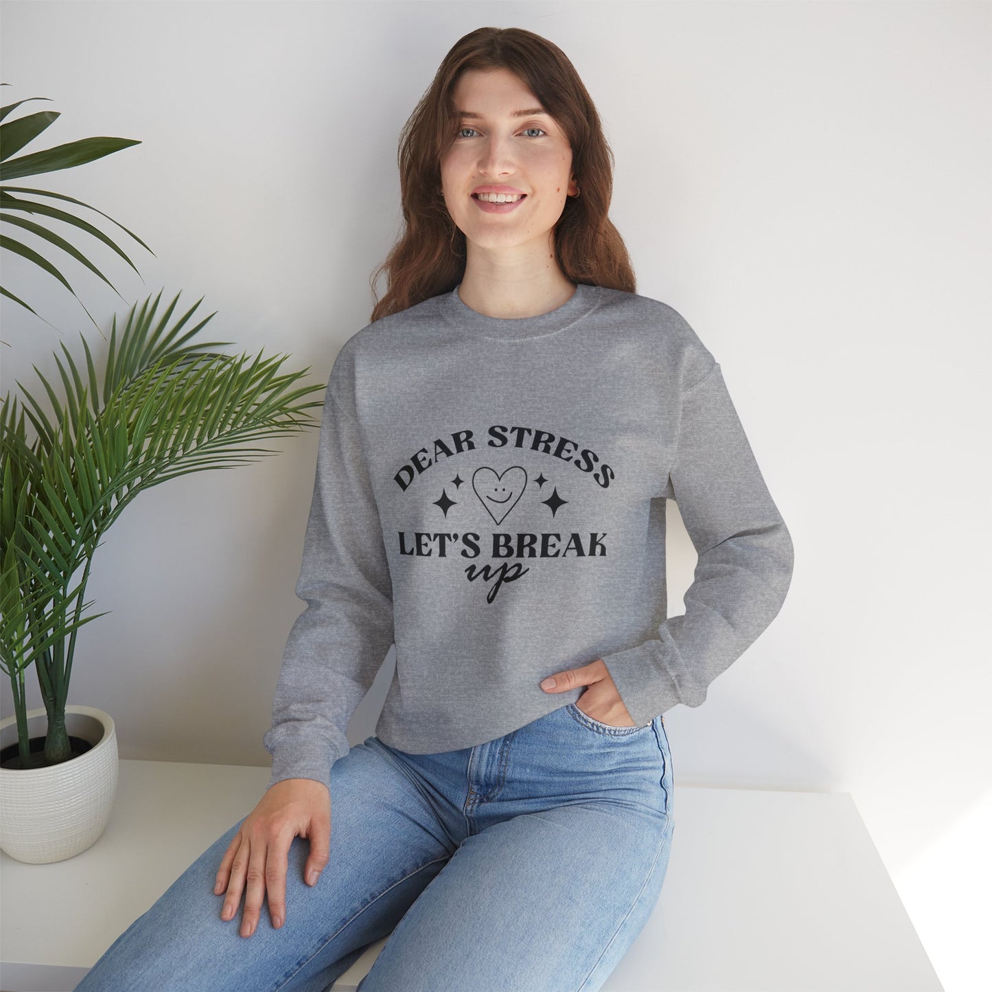 Dear Stress - Unisex Heavy Blend™ Crewneck Sweatshirt