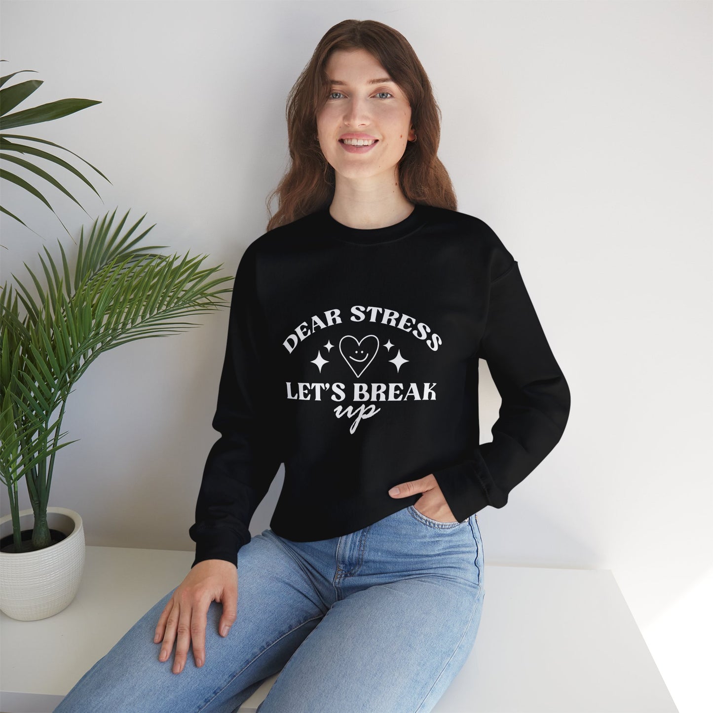 Dear Stress - Unisex Heavy Blend™ Crewneck Sweatshirt