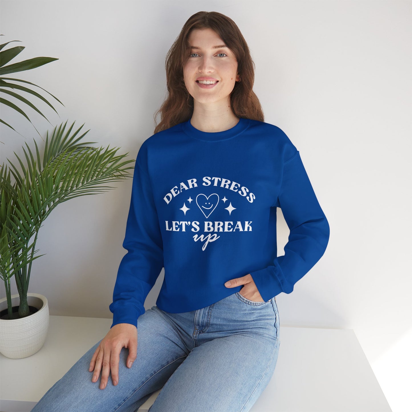Dear Stress - Unisex Heavy Blend™ Crewneck Sweatshirt