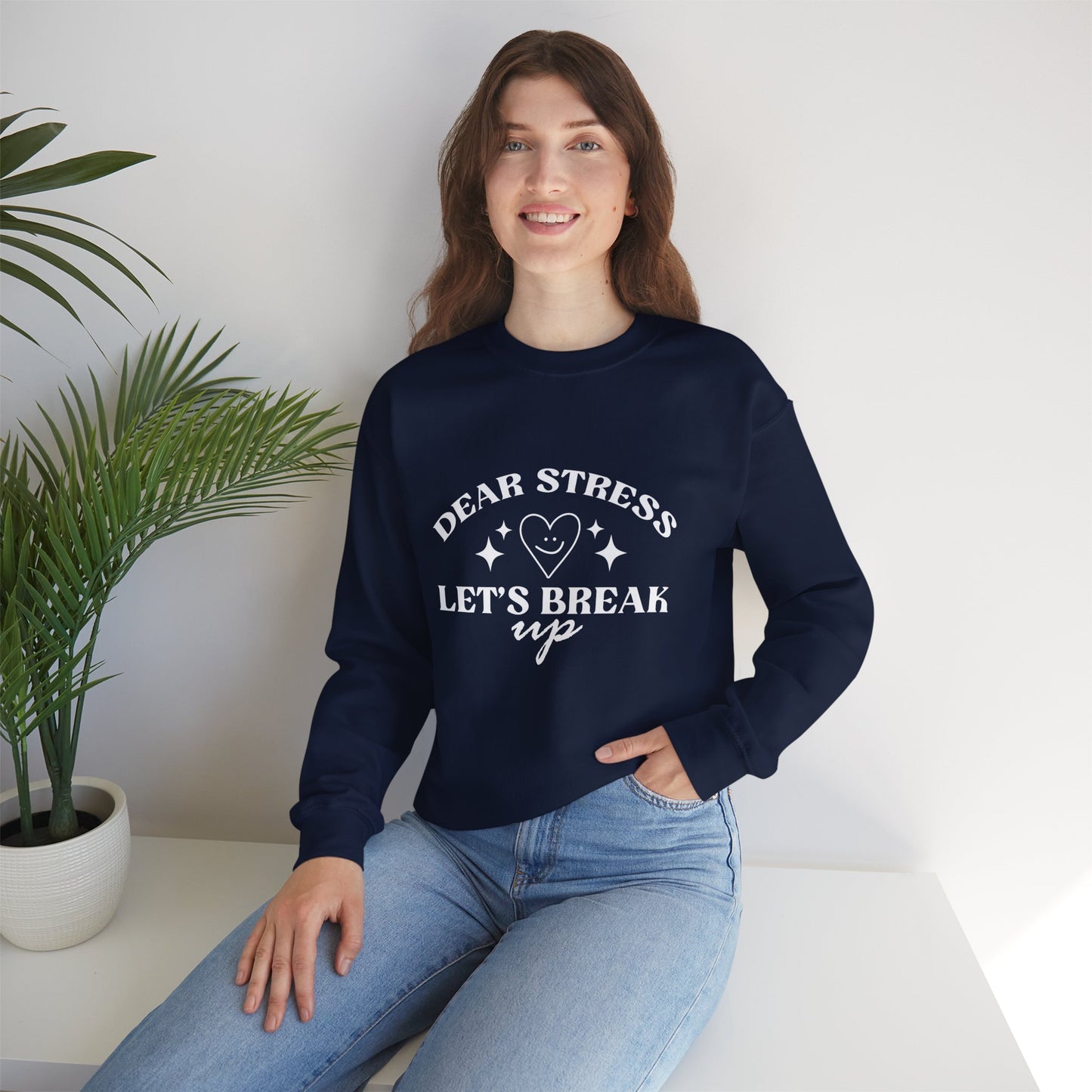 Dear Stress - Unisex Heavy Blend™ Crewneck Sweatshirt