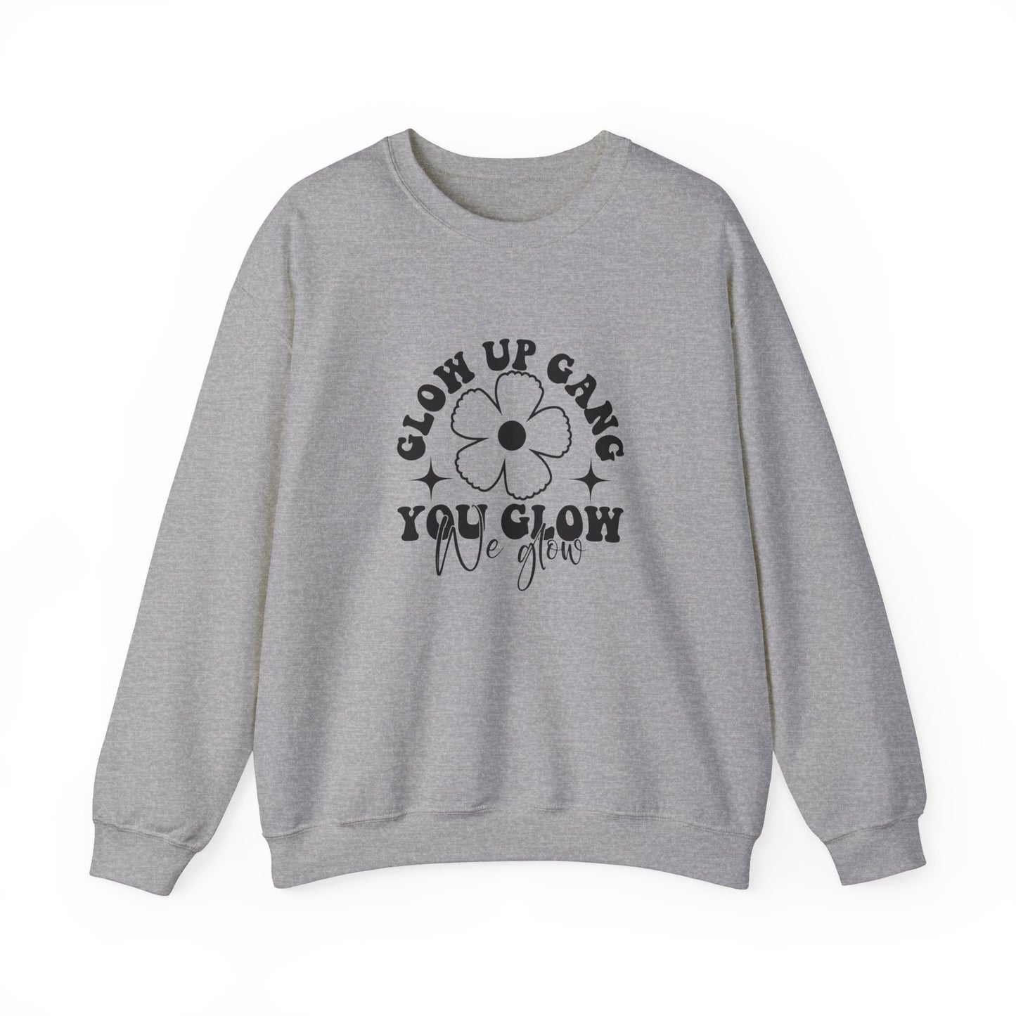 Glow Up Gang - Unisex Heavy Blend™ Crewneck Sweatshirt