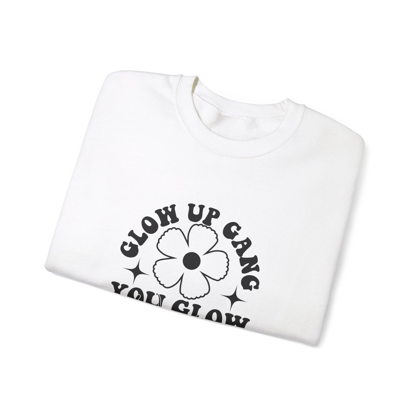 Glow Up Gang - Unisex Heavy Blend™ Crewneck Sweatshirt