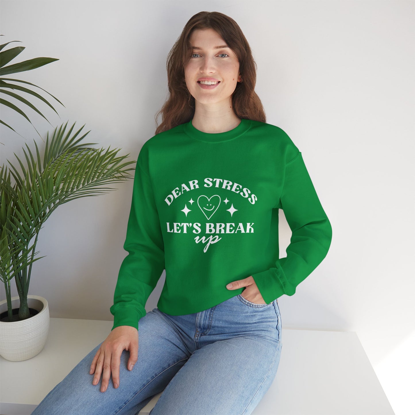 Dear Stress - Unisex Heavy Blend™ Crewneck Sweatshirt