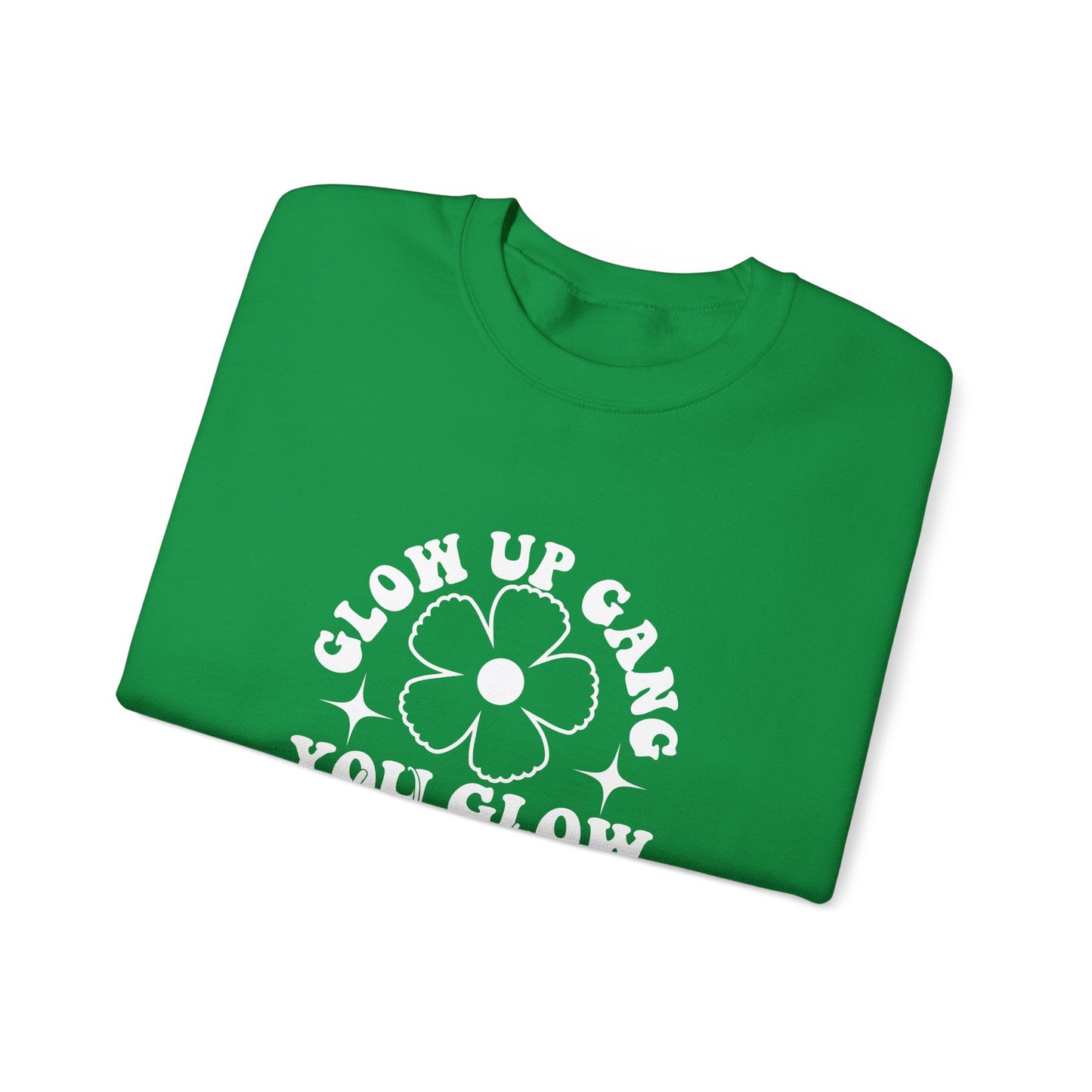 Glow Up Gang - Unisex Heavy Blend™ Crewneck Sweatshirt