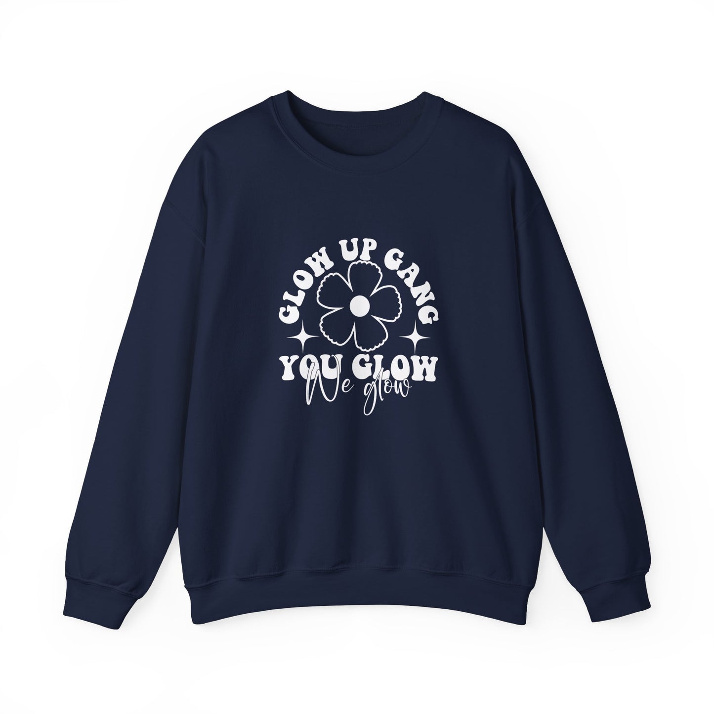 Glow Up Gang - Unisex Heavy Blend™ Crewneck Sweatshirt