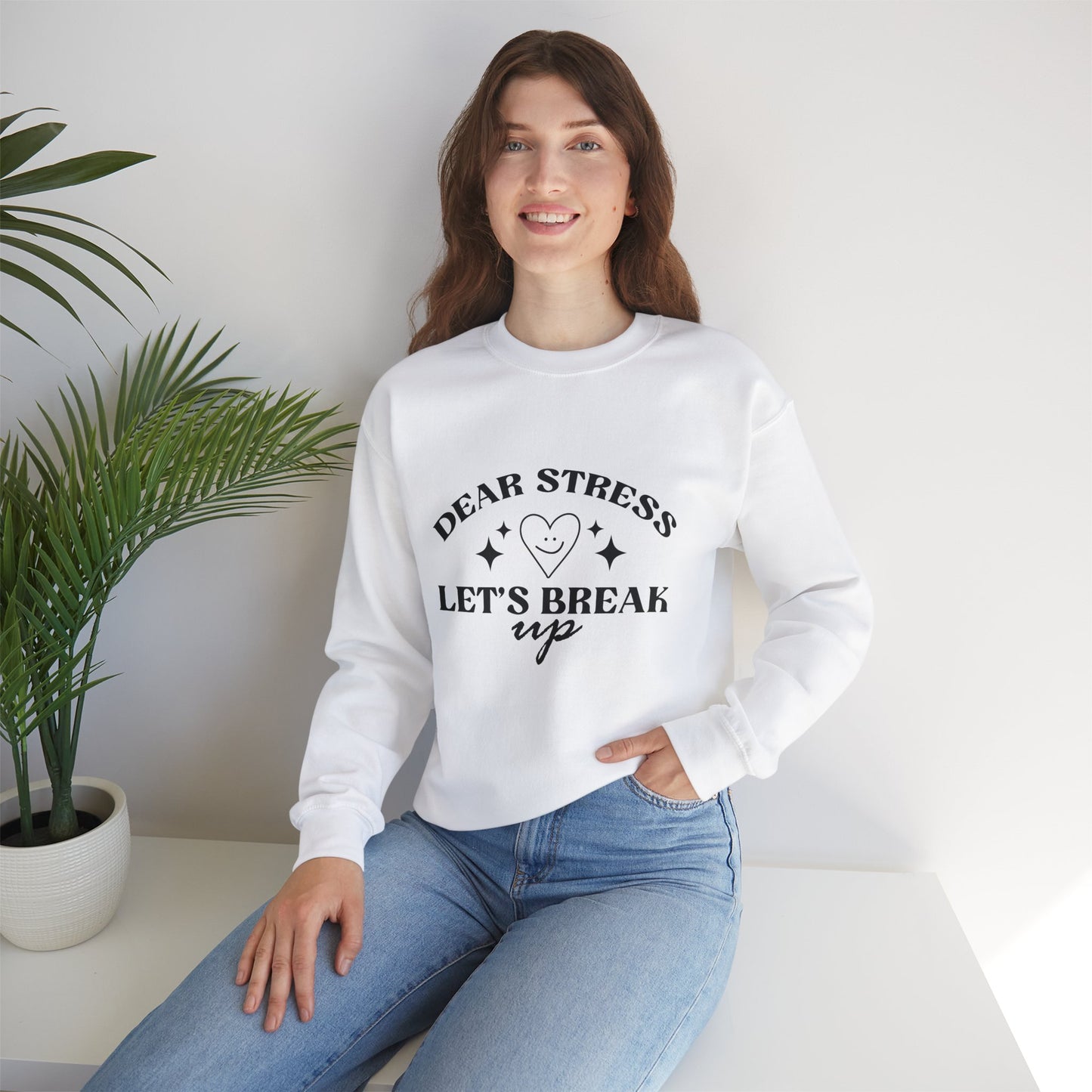 Dear Stress - Unisex Heavy Blend™ Crewneck Sweatshirt