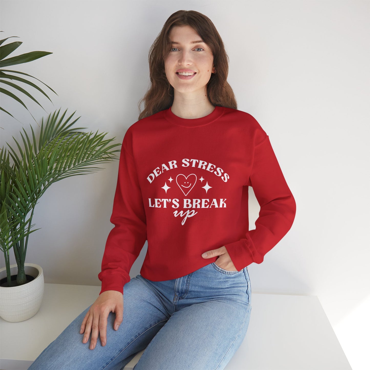 Dear Stress - Unisex Heavy Blend™ Crewneck Sweatshirt