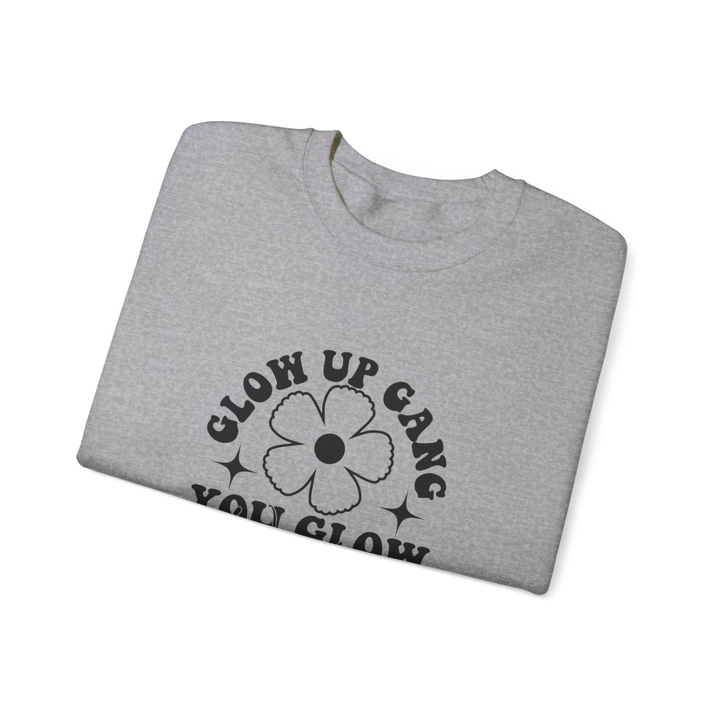 Glow Up Gang - Unisex Heavy Blend™ Crewneck Sweatshirt