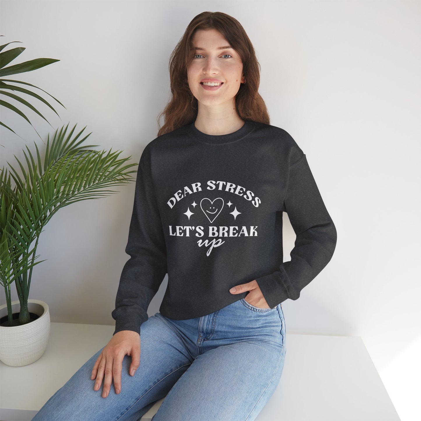 Dear Stress - Unisex Heavy Blend™ Crewneck Sweatshirt