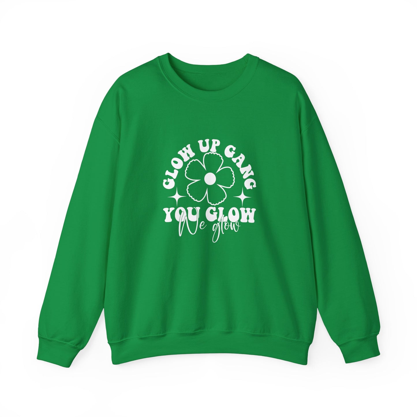 Glow Up Gang - Unisex Heavy Blend™ Crewneck Sweatshirt