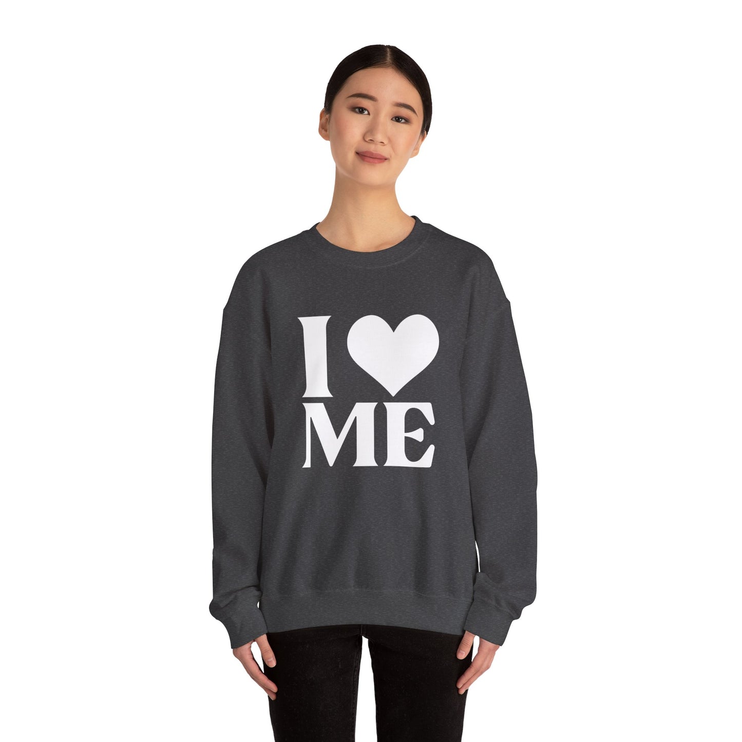 I Love Me - Unisex Heavy Blend™ Crewneck Sweatshirt