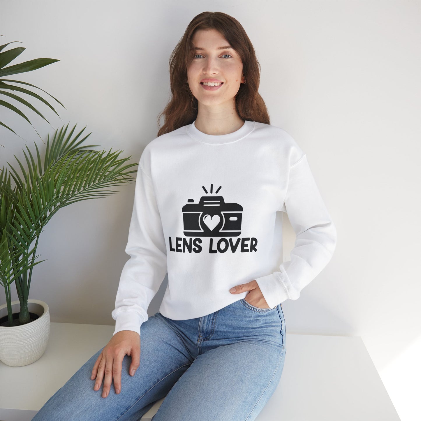 Lens Lover - Unisex Heavy Blend™ Crewneck Sweatshirt