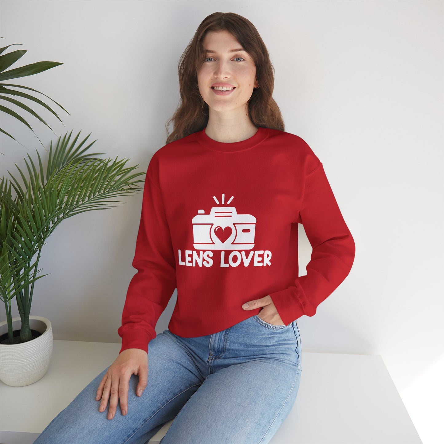 Lens Lover - Unisex Heavy Blend™ Crewneck Sweatshirt
