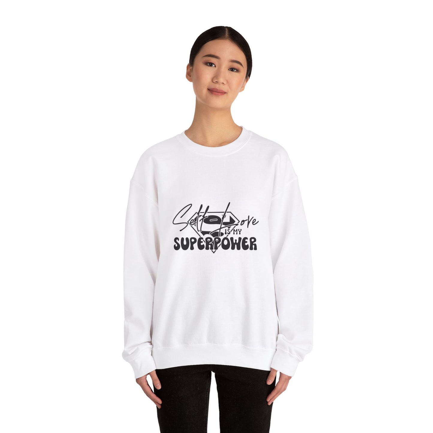 Self-Love Superpower - Unisex Heavy Blend™ Crewneck Sweatshirt