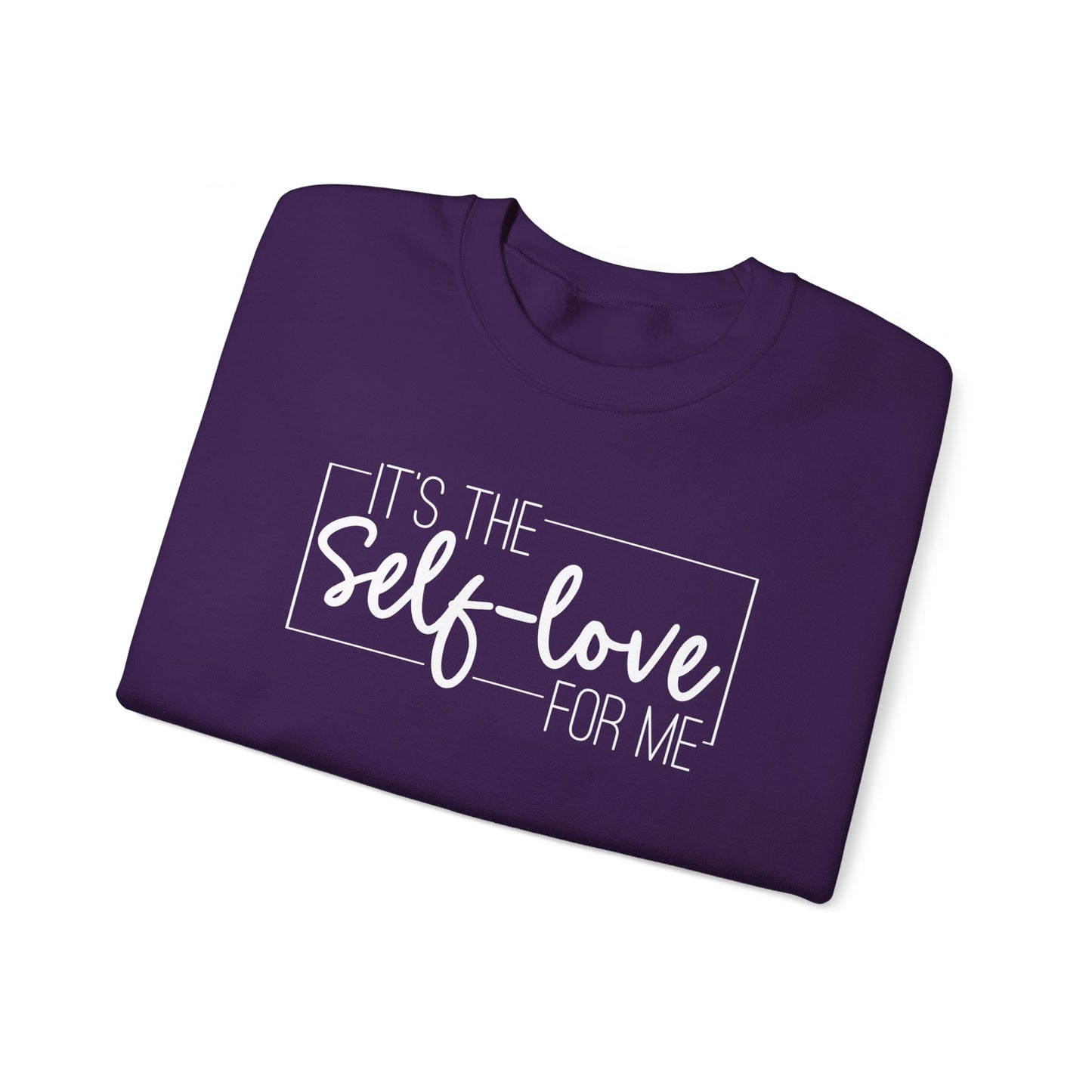 It's The Self Love for Me - Unisex Heavy Blend™ Crewneck Sweatshirt