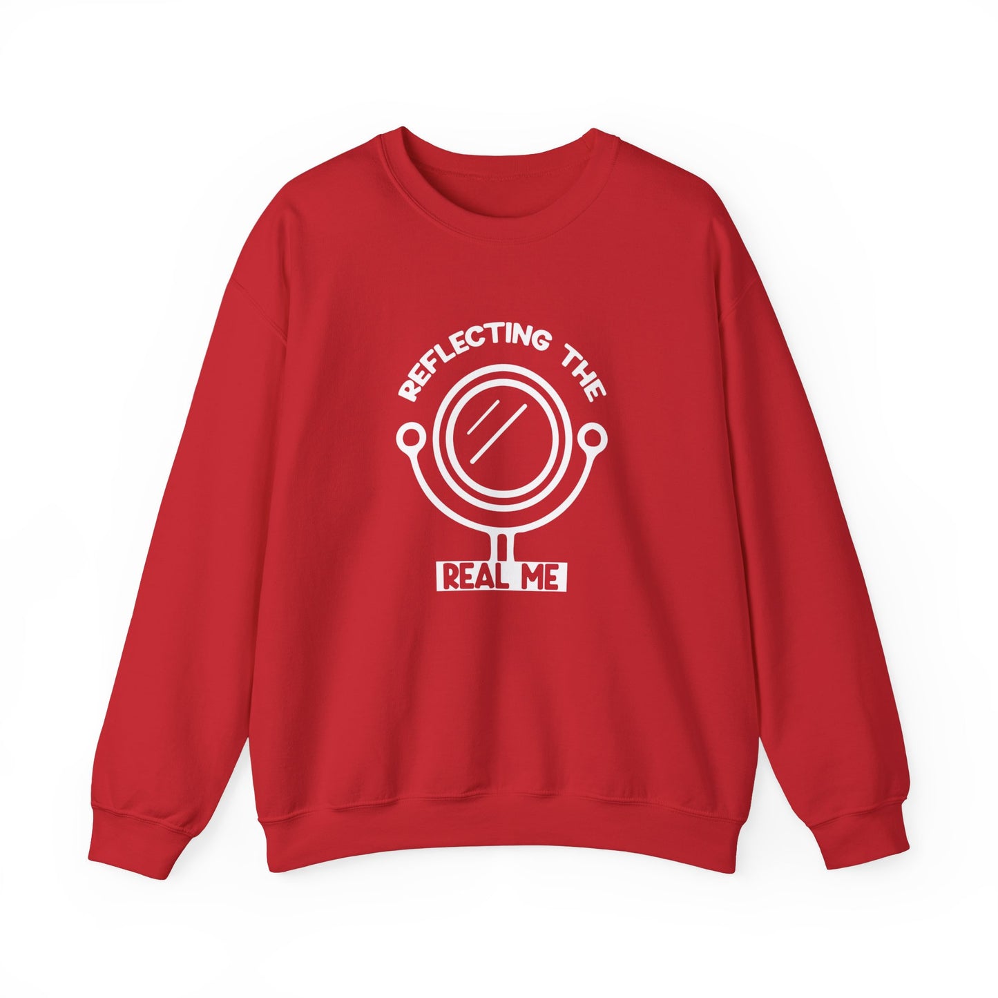 Reflecting the Real Me - Unisex Heavy Blend™ Crewneck Sweatshirt