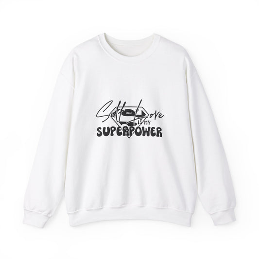 Self-Love Superpower - Unisex Heavy Blend™ Crewneck Sweatshirt