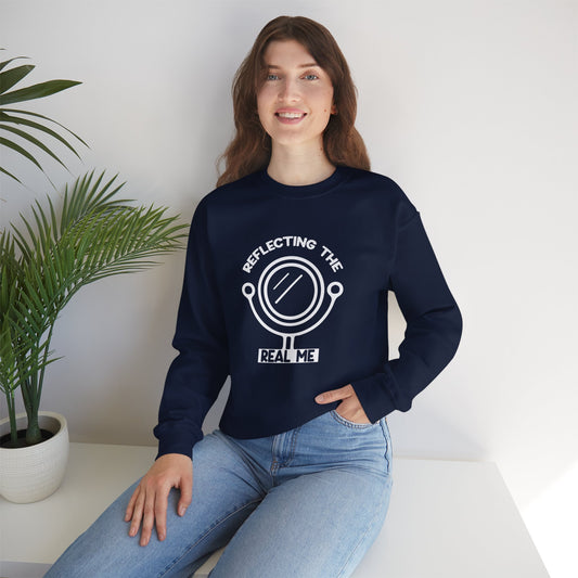 Reflecting the Real Me - Unisex Heavy Blend™ Crewneck Sweatshirt