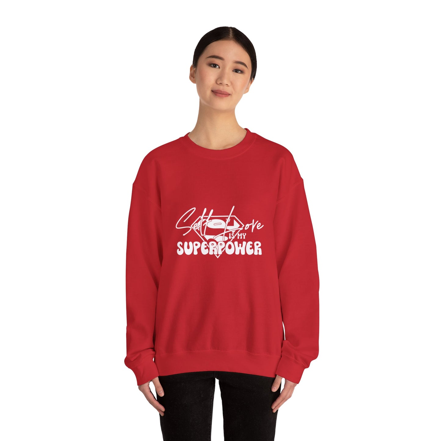Self-Love Superpower - Unisex Heavy Blend™ Crewneck Sweatshirt