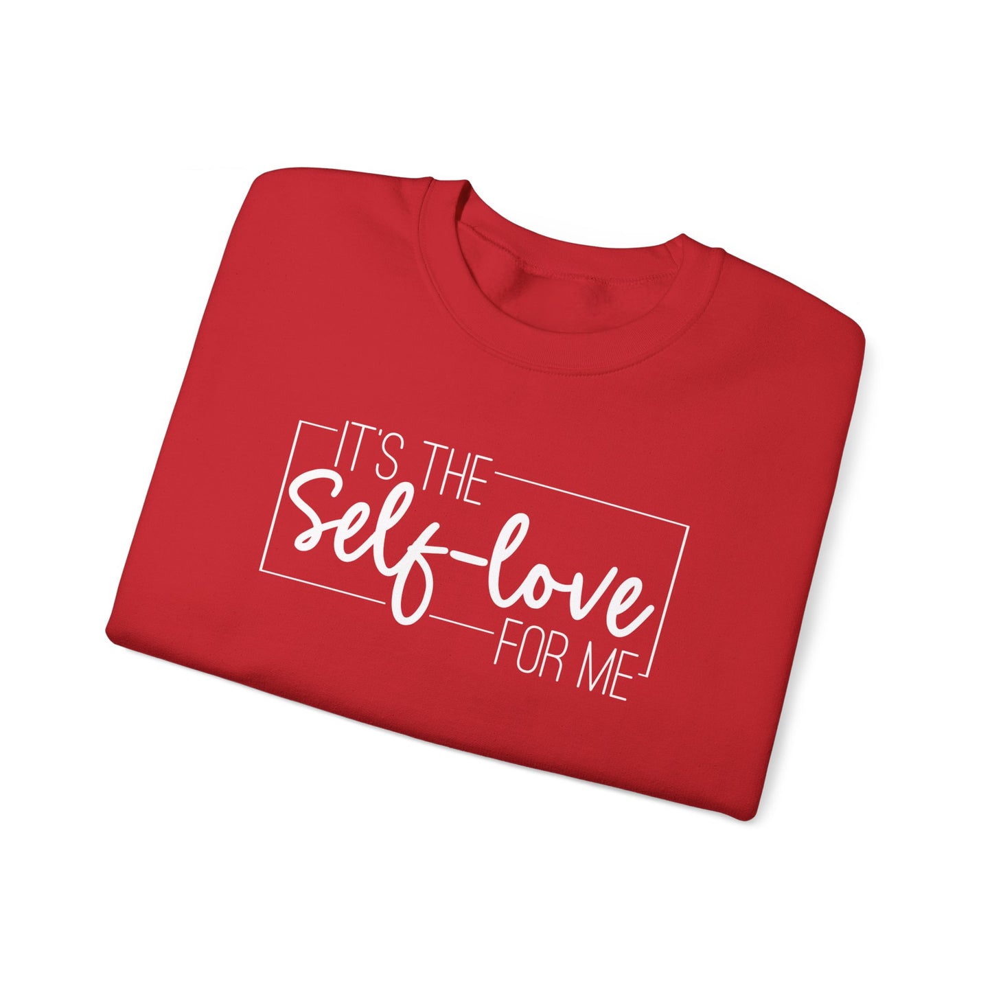It's The Self Love for Me - Unisex Heavy Blend™ Crewneck Sweatshirt