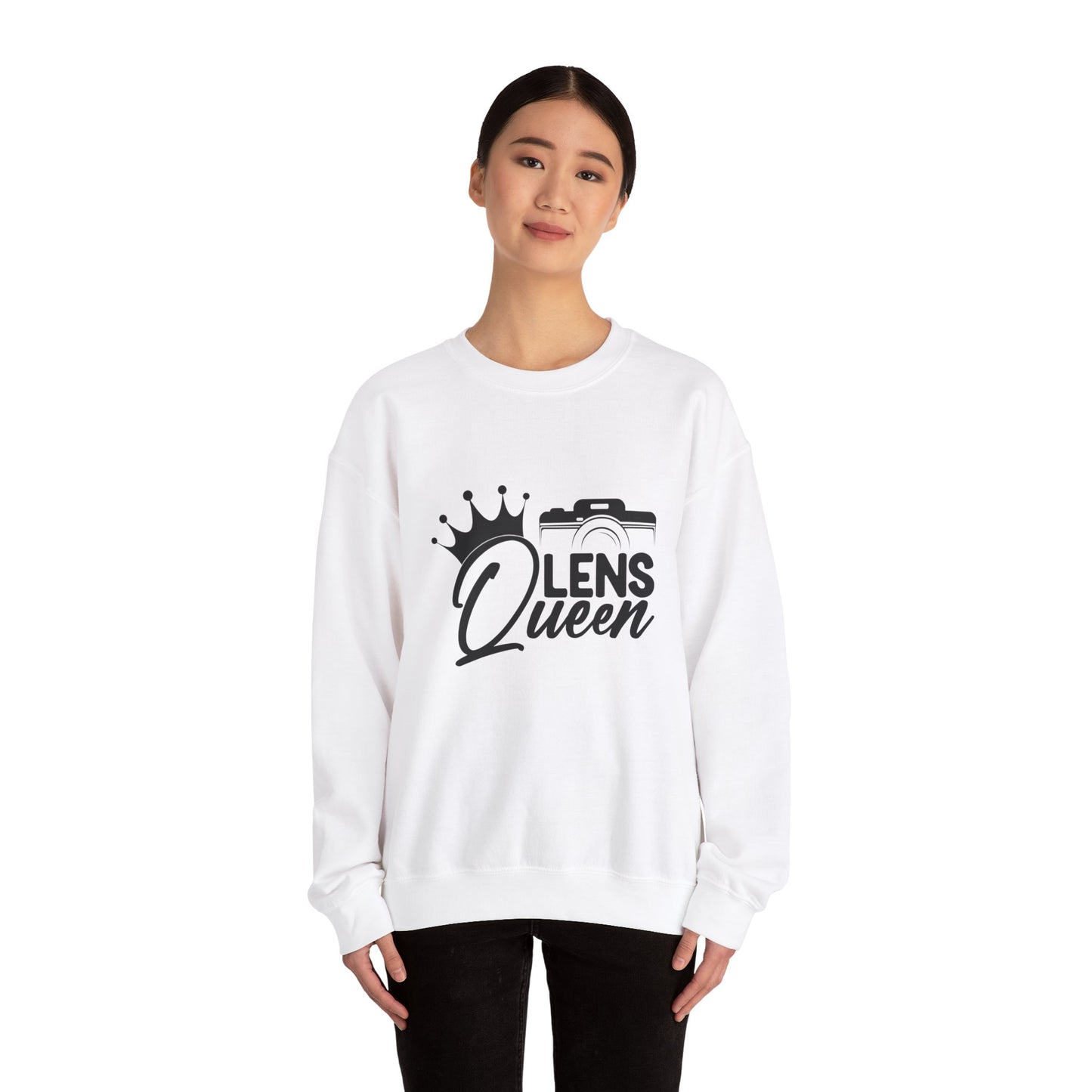 Lens Queen - Unisex Heavy Blend™ Crewneck Sweatshirt