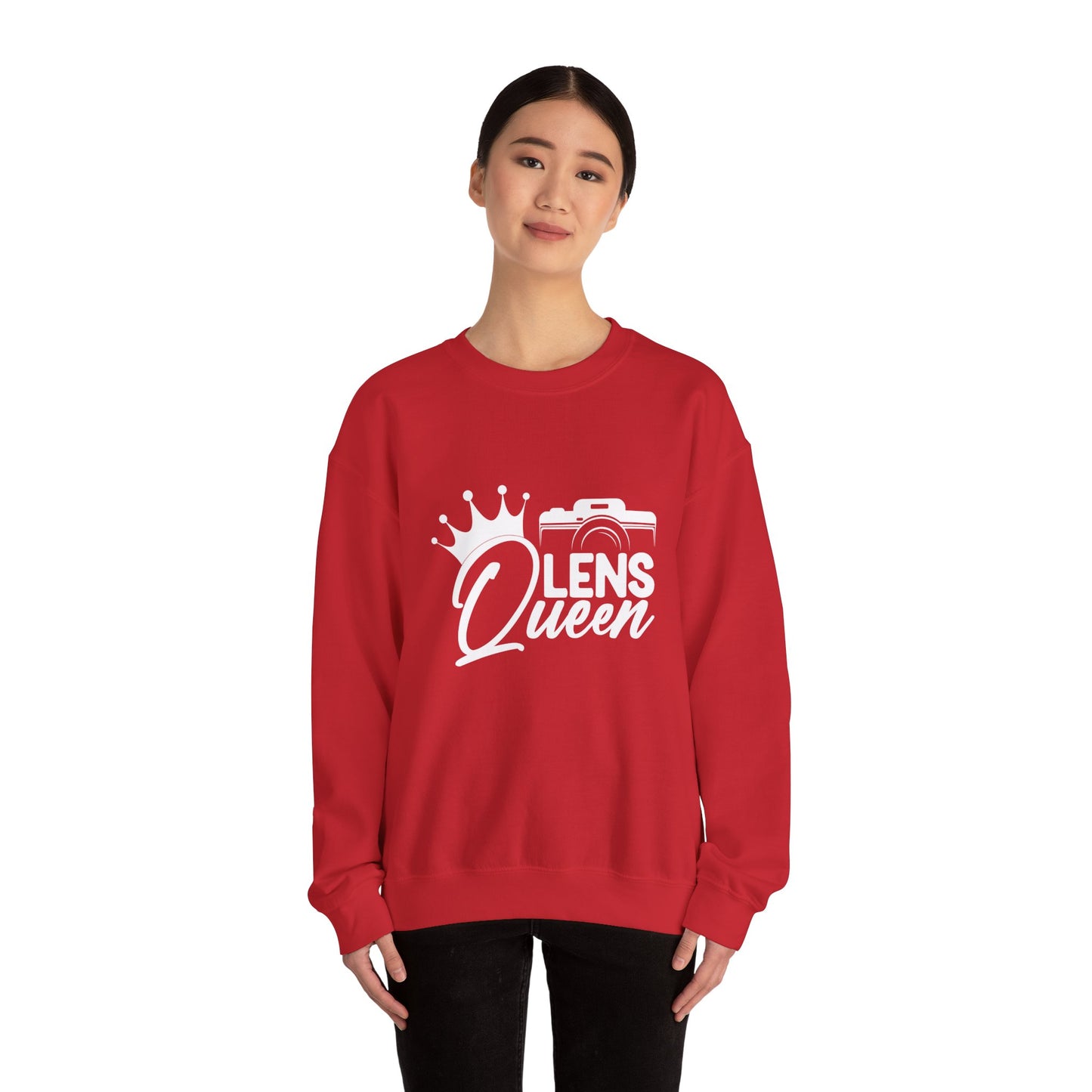 Lens Queen - Unisex Heavy Blend™ Crewneck Sweatshirt