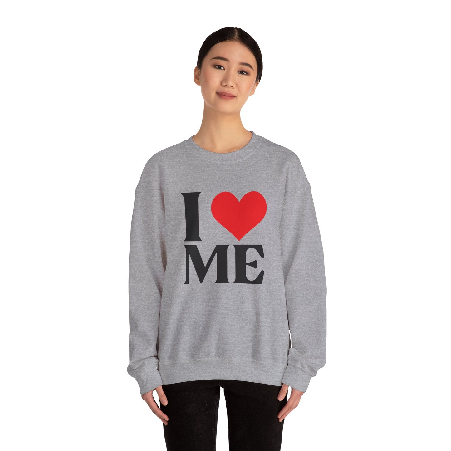 I Love Me - Unisex Heavy Blend™ Crewneck Sweatshirt