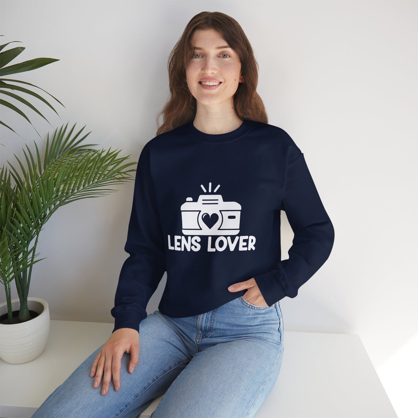 Lens Lover - Unisex Heavy Blend™ Crewneck Sweatshirt