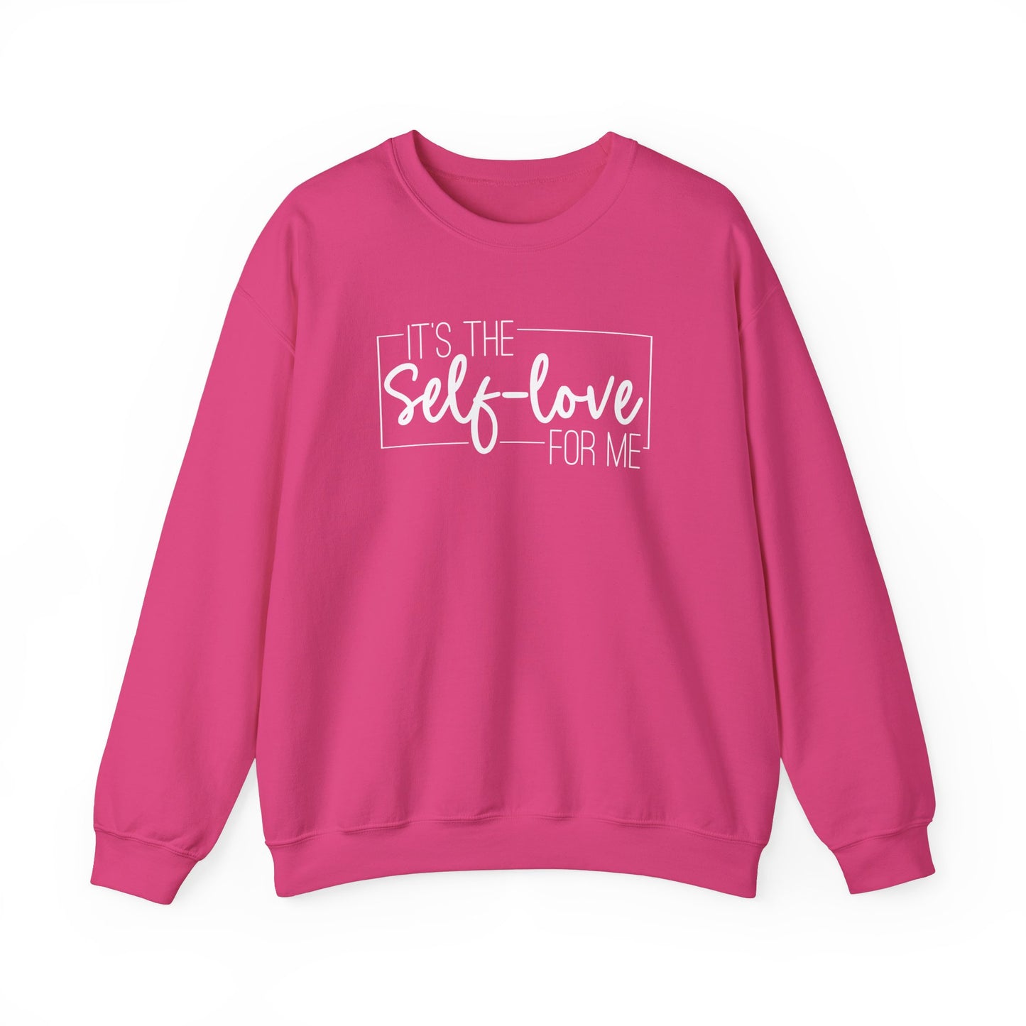 It's The Self Love for Me - Unisex Heavy Blend™ Crewneck Sweatshirt
