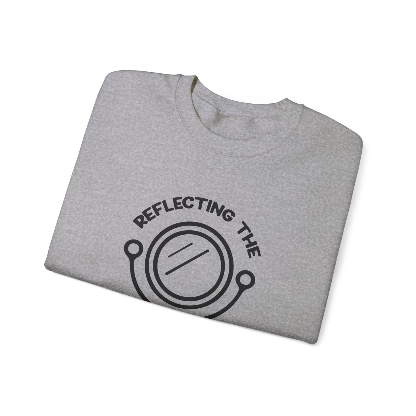 Reflecting the Real Me - Unisex Heavy Blend™ Crewneck Sweatshirt