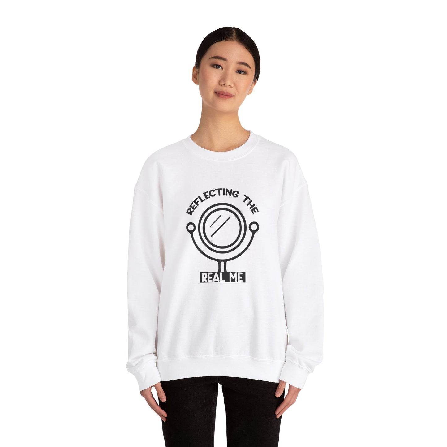 Reflecting the Real Me - Unisex Heavy Blend™ Crewneck Sweatshirt