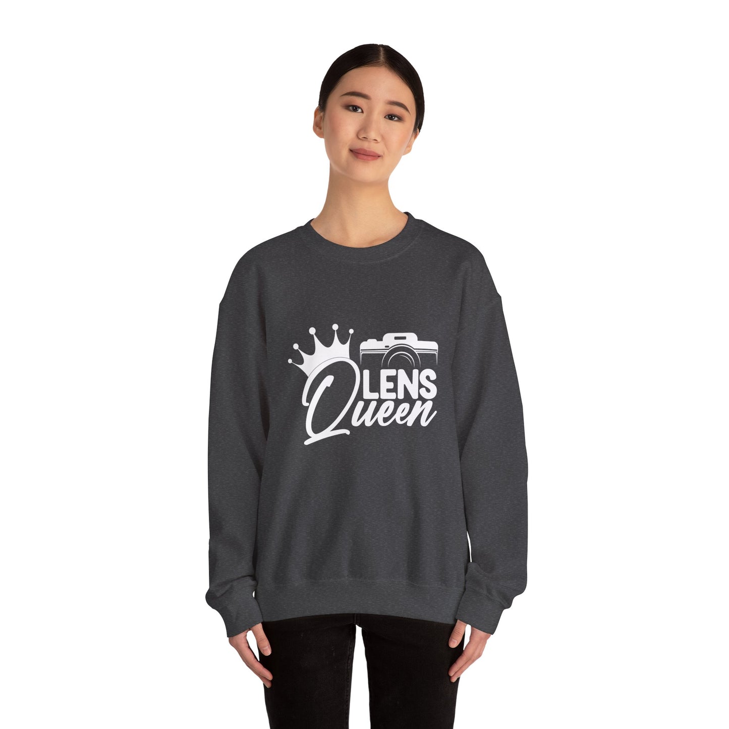 Lens Queen - Unisex Heavy Blend™ Crewneck Sweatshirt