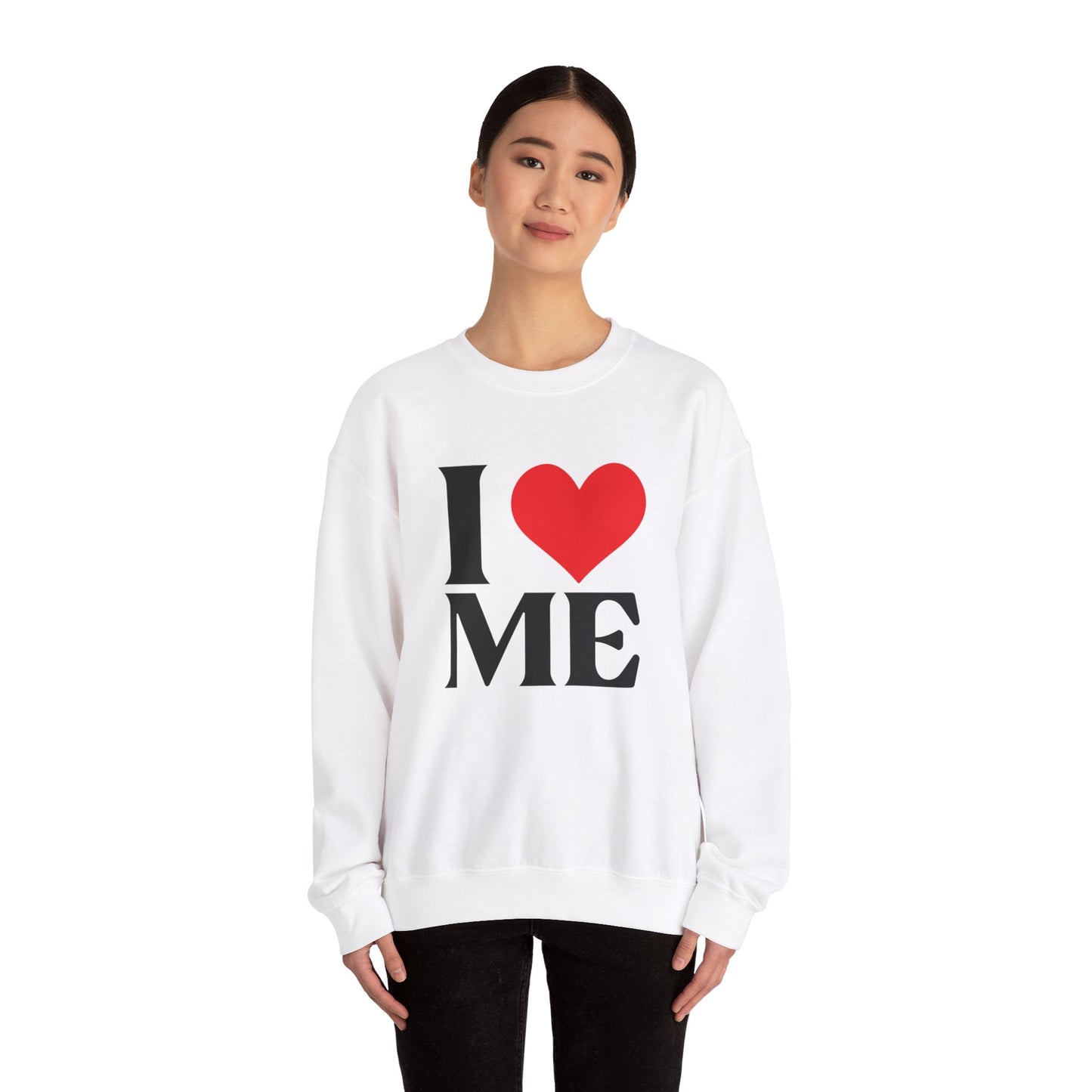 I Love Me - Unisex Heavy Blend™ Crewneck Sweatshirt