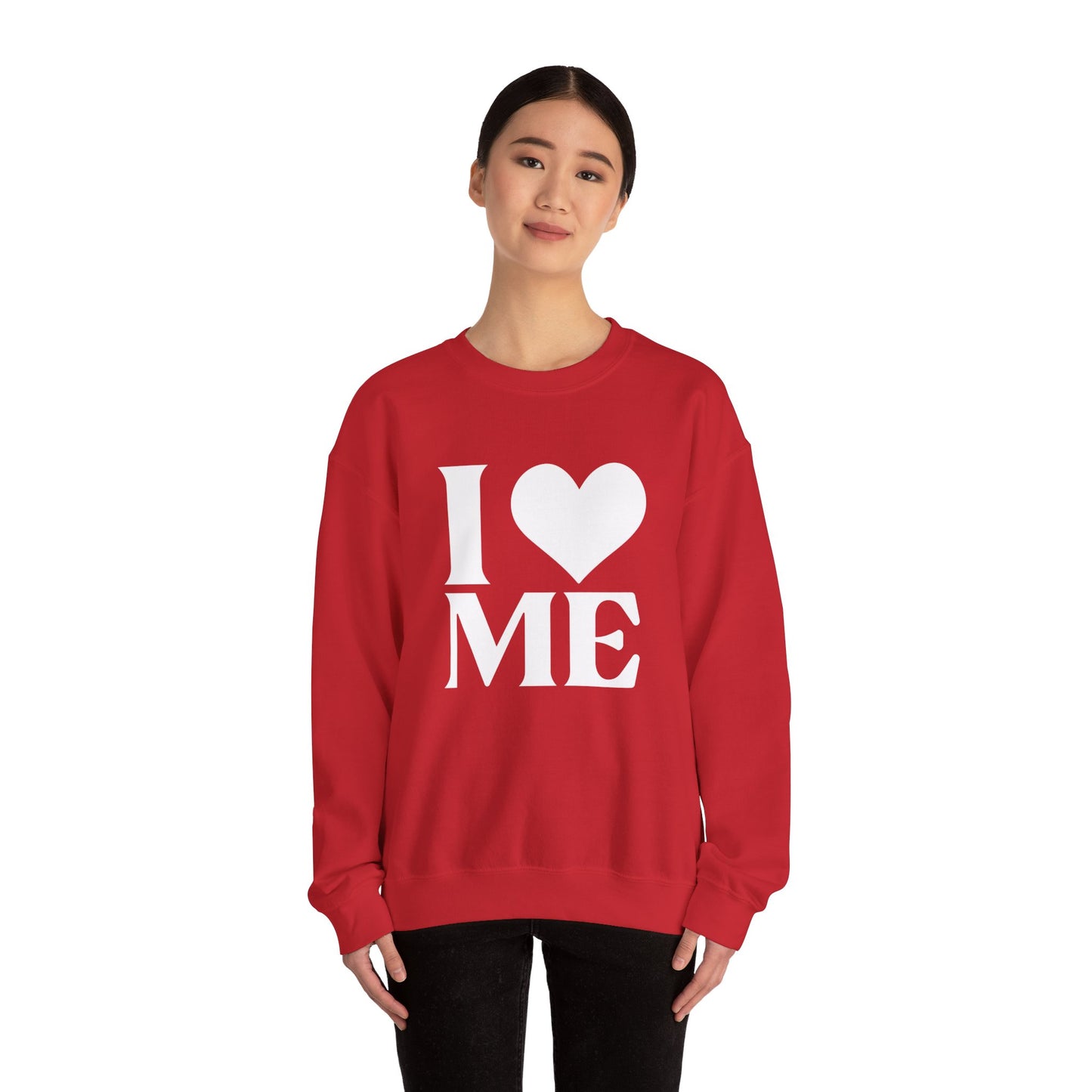I Love Me - Unisex Heavy Blend™ Crewneck Sweatshirt