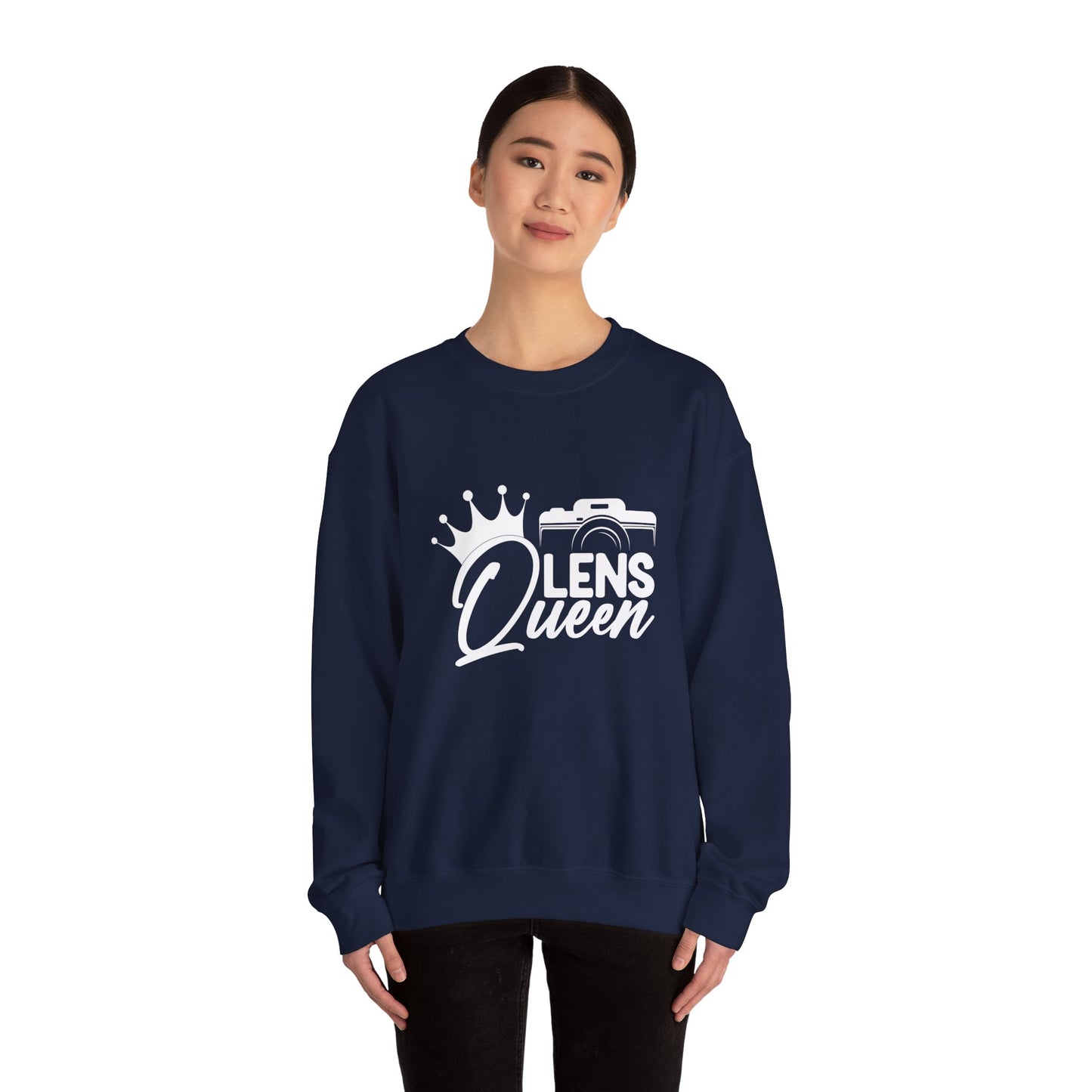 Lens Queen - Unisex Heavy Blend™ Crewneck Sweatshirt