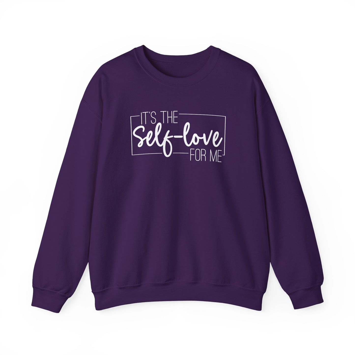 It's The Self Love for Me - Unisex Heavy Blend™ Crewneck Sweatshirt