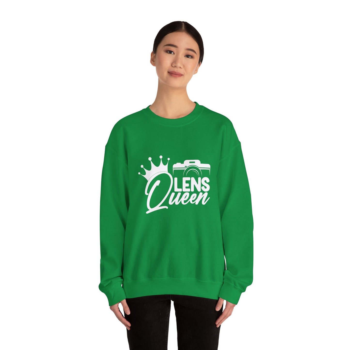 Lens Queen - Unisex Heavy Blend™ Crewneck Sweatshirt