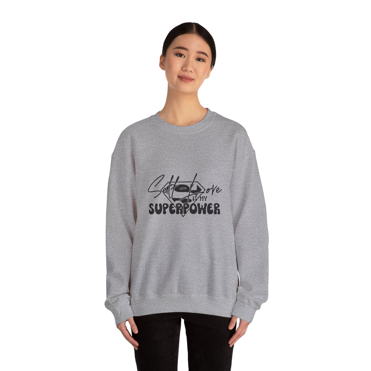 Self-Love Superpower - Unisex Heavy Blend™ Crewneck Sweatshirt