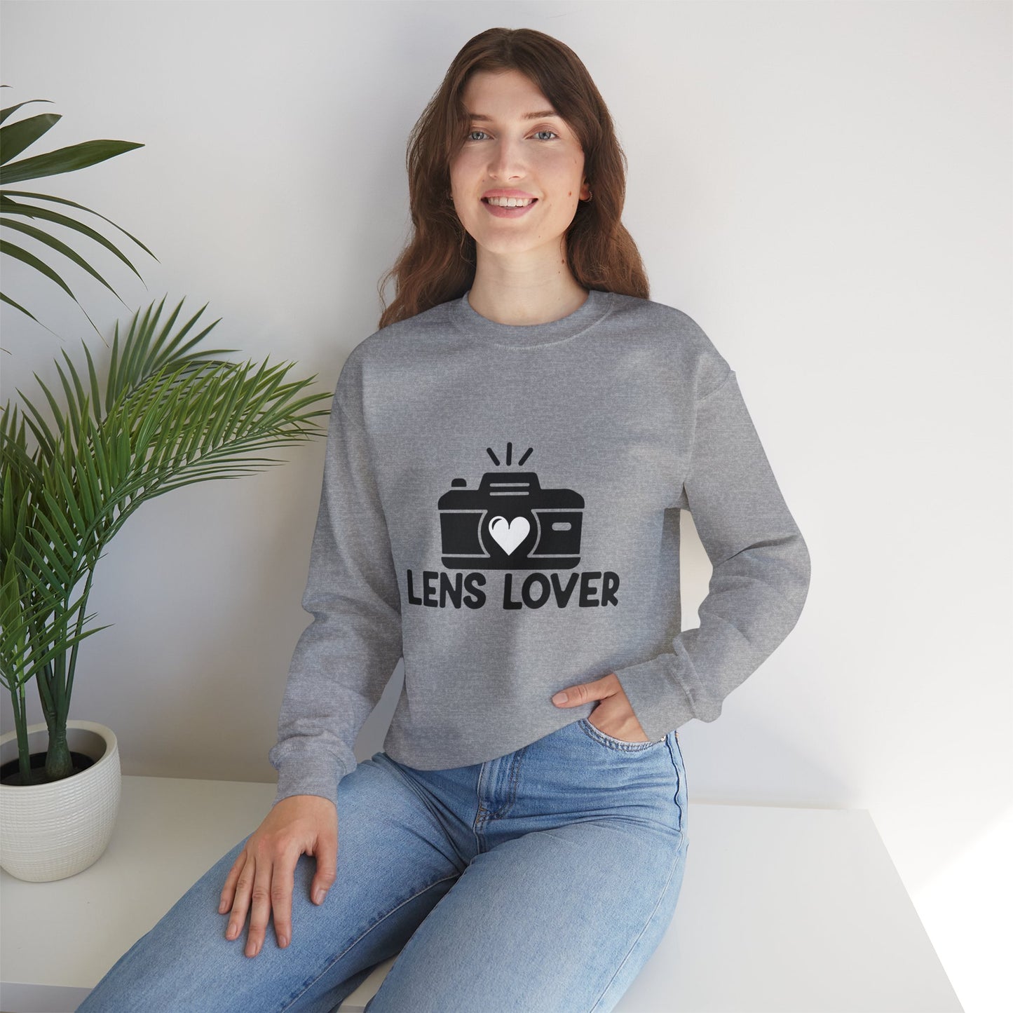 Lens Lover - Unisex Heavy Blend™ Crewneck Sweatshirt