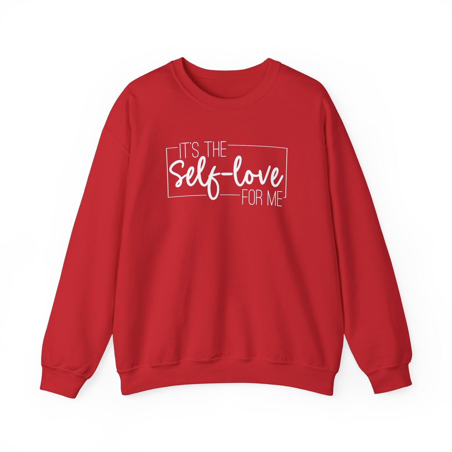 It's The Self Love for Me - Unisex Heavy Blend™ Crewneck Sweatshirt