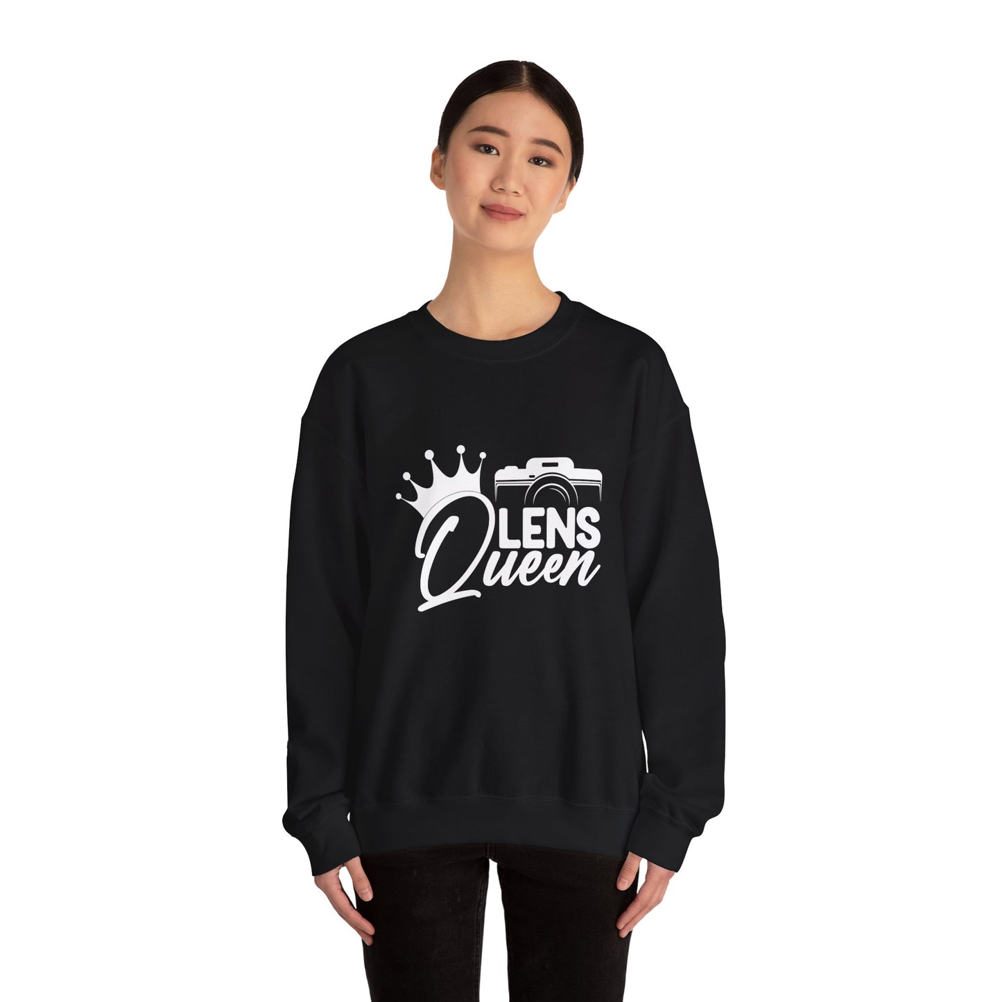 Lens Queen - Unisex Heavy Blend™ Crewneck Sweatshirt