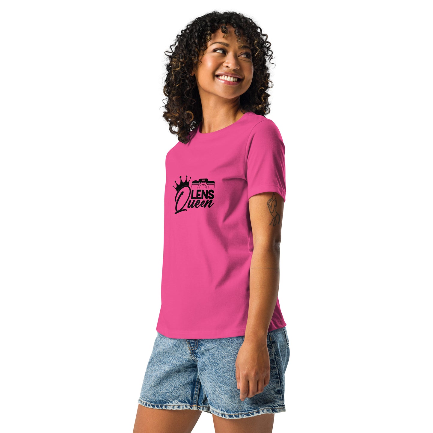 Lens Queen - Women's Relaxed T-Shirt